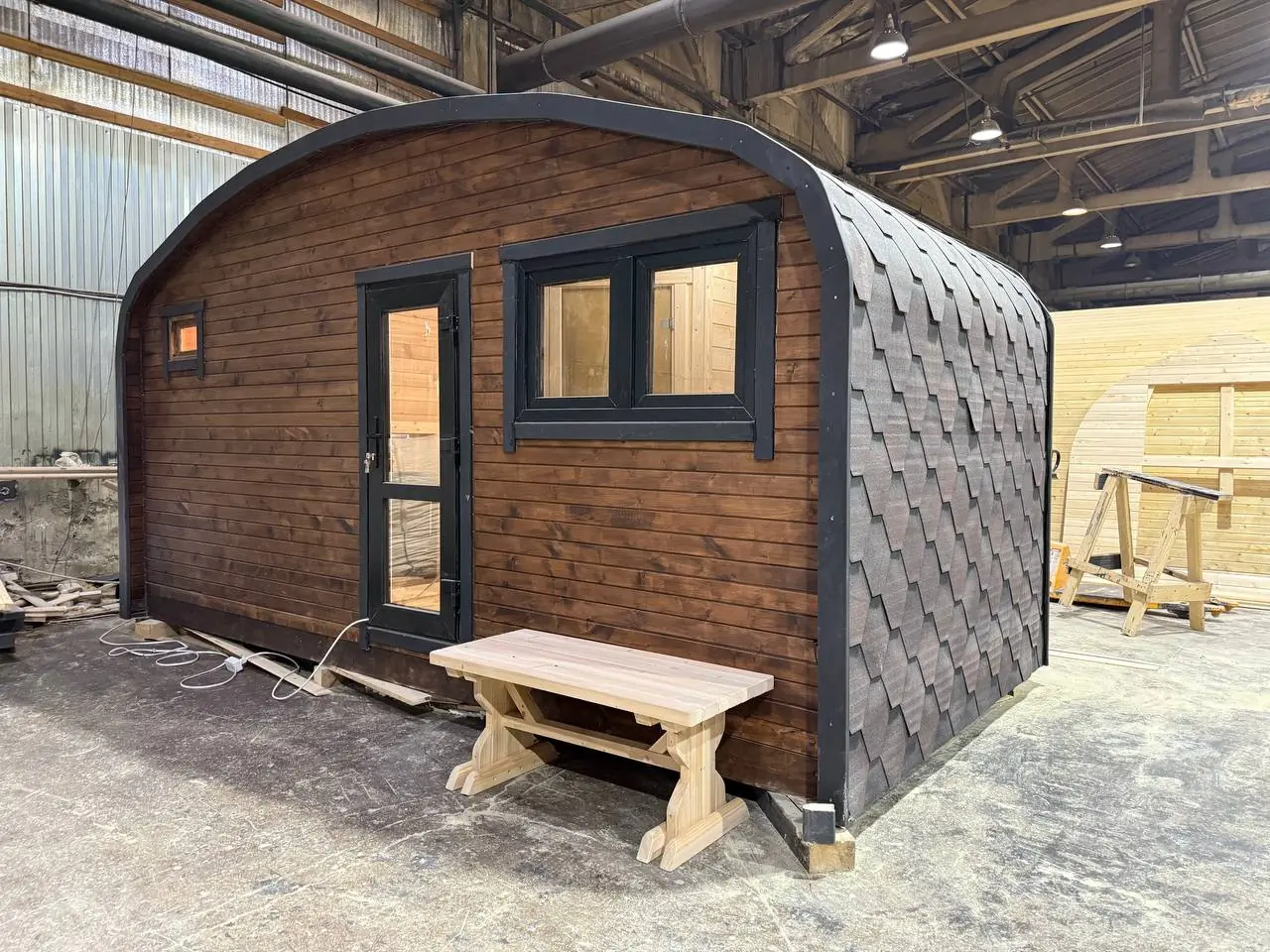 Баня Делюкс Кедр 5x2,5