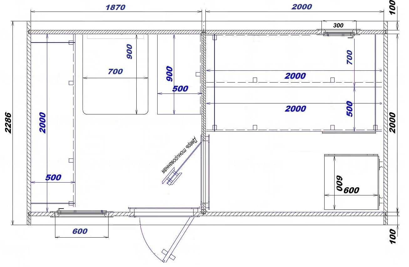 Планировка №1