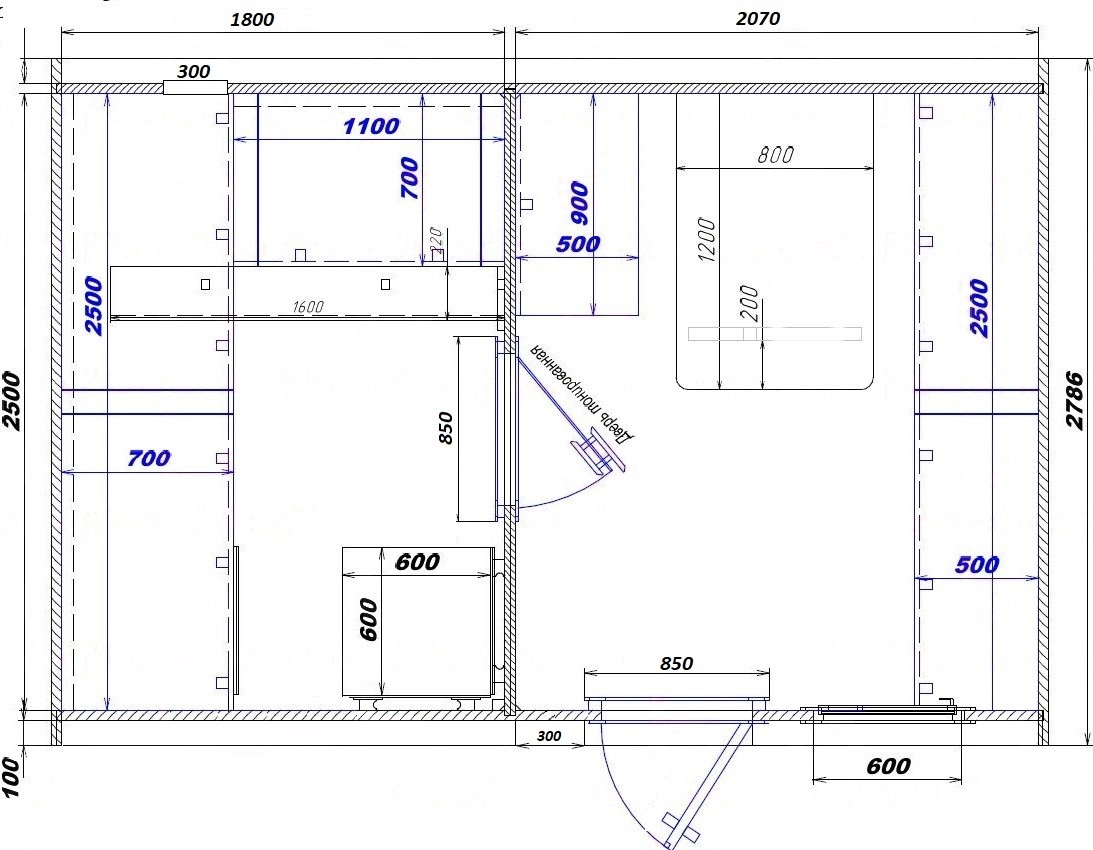 Планировка №1