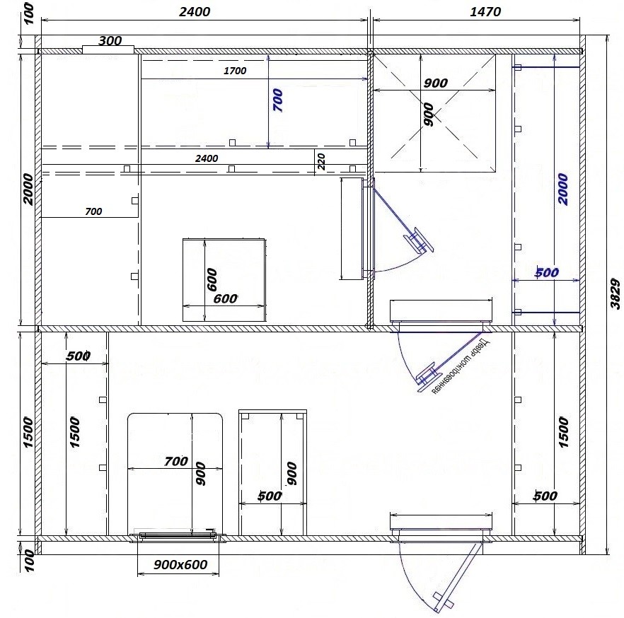 Планировка №1