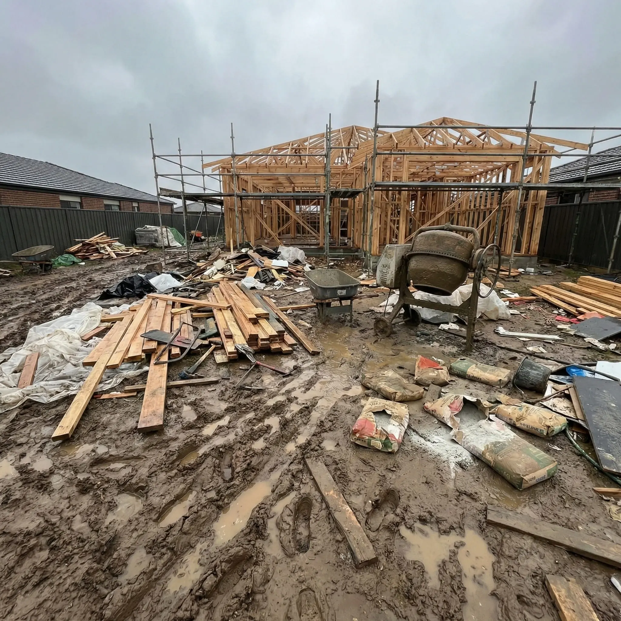 Обычная стройка